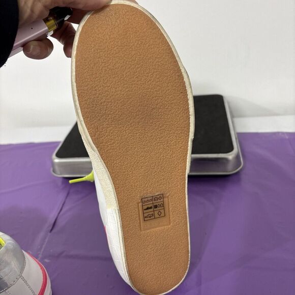 Dolce Vita Women's Zina Sneakers NEON MULTI LEATHER Sz 10 - Picture 10 of 13